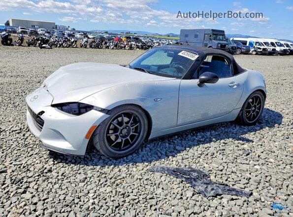 JM1NDAB7XK0310220 2019 MAZDA MX-5 Серый Передняя левая четверть