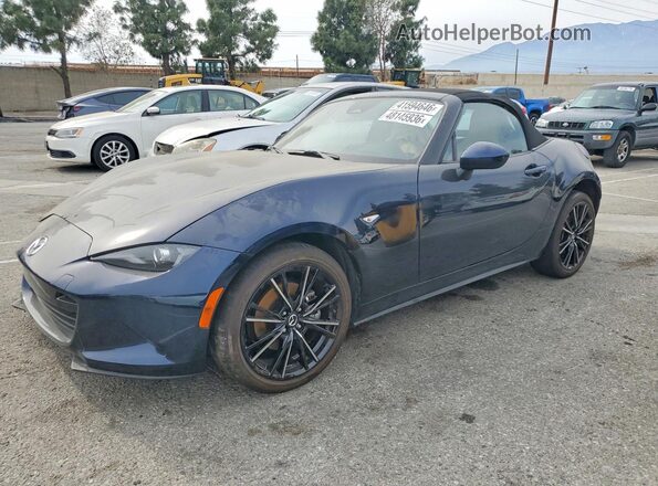 JM1NDAD75S0652428 2025 MAZDA MX-5 Синий Передняя левая четверть