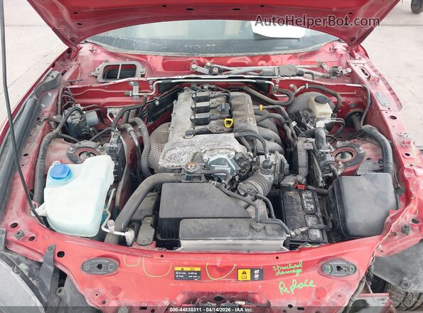 JM1NDAD76G0100217 2016 MAZDA MX-5 MIATA Red Հետևի տեսք