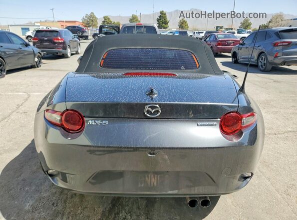 JM1NDAD77M0454808 2021 MAZDA MX-5 Серый Вид сзади