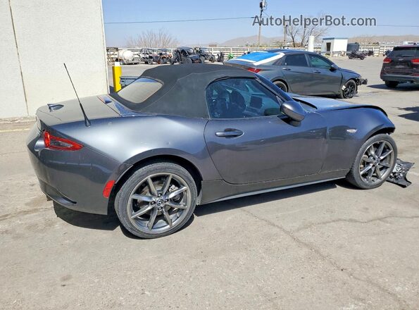 JM1NDAD77M0454808 2021 MAZDA MX-5 Серый Задняя правая четверть