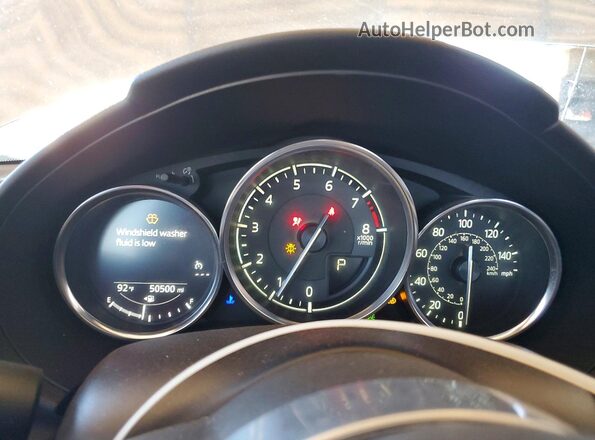 JM1NDAM70N0501890 2022 MAZDA MX-5 Серый Вид щитка приборов