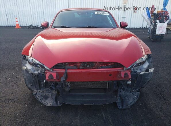 JM1NDAM71H0105455 2017 MAZDA MX-5 Красный Вид спереди