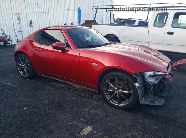 JM1NDAM71H0105455 2017 MAZDA MX-5 Красный Передняя правая четверть