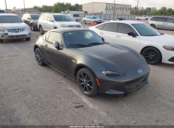 JM1NDAM71K0304464 2019 MAZDA MX-5 MIATA RF Gray Przód prawy