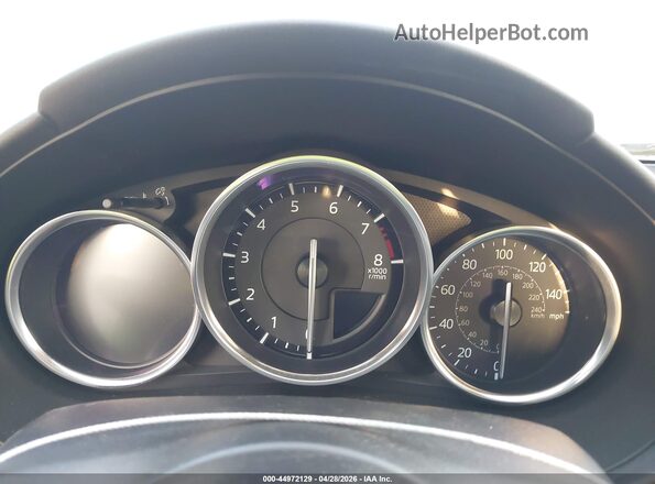 JM1NDAM71K0304464 2019 MAZDA MX-5 MIATA RF Gray Widok tylnych siedzeń