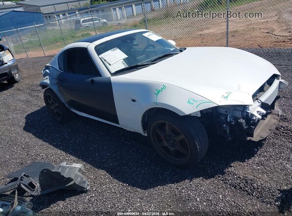 JM1NDAM71M0456991 2021 MAZDA MX-5 MIATA RF White წინა მარჯვენა