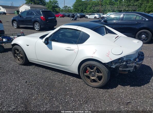 JM1NDAM71M0456991 2021 MAZDA MX-5 MIATA RF White უკანა მარცხენა
