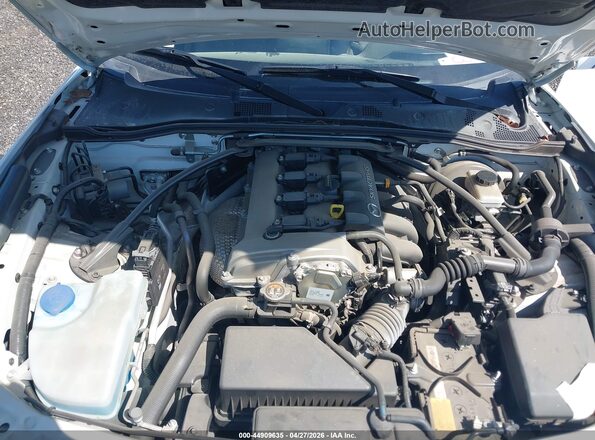 JM1NDAM71M0456991 2021 MAZDA MX-5 MIATA RF White უკანა ხედი