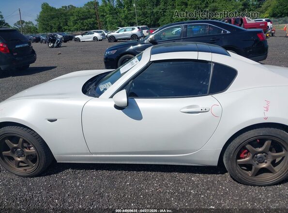 JM1NDAM71M0456991 2021 MAZDA MX-5 MIATA RF White სალონის 360-გრადუსიანი ხედი