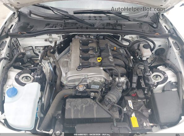 JM1NDAM71R0600305 2024 MAZDA MX-5 MIATA RF White Widok z tyłu