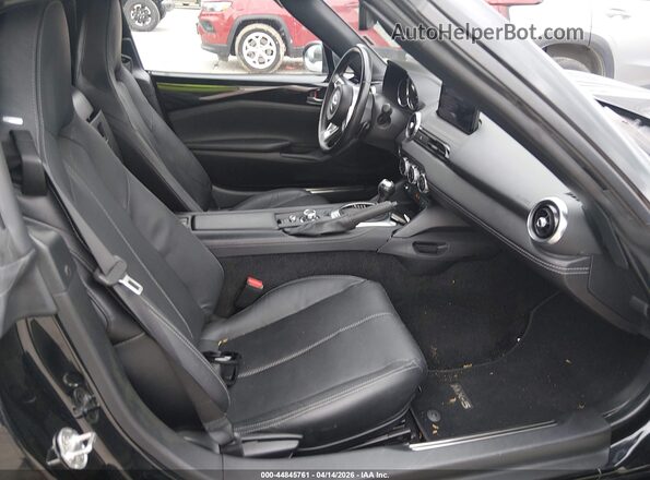 JM1NDAM72R0600751 2024 MAZDA MX-5 MIATA RF Black Widok wnętrza z przodu
