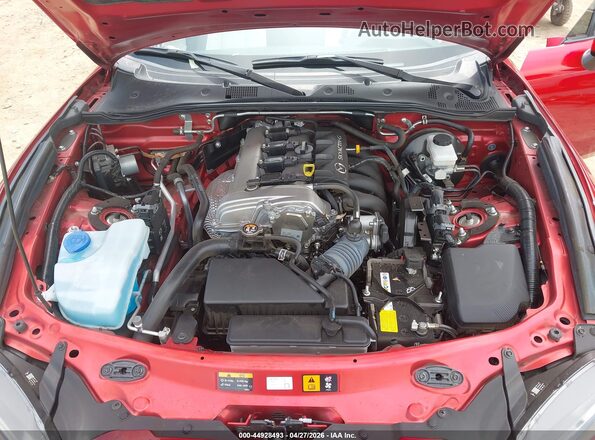 JM1NDAM77M0457658 2021 MAZDA MX-5 MIATA RF Maroon Вид ззаду