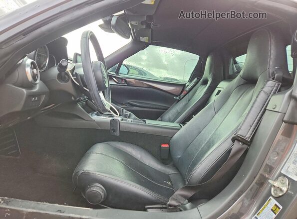 JM1NDAM77N0501496 2022 MAZDA MX-5 Серый Вид салона спереди