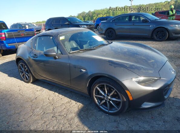 JM1NDAM79M0455989 2021 MAZDA MX-5 MIATA RF Gray Առջևի աջ