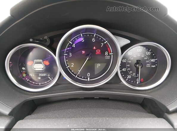 JM1NDAM79R0600455 2024 MAZDA MX-5 MIATA RF Black Widok tylnych siedzeń
