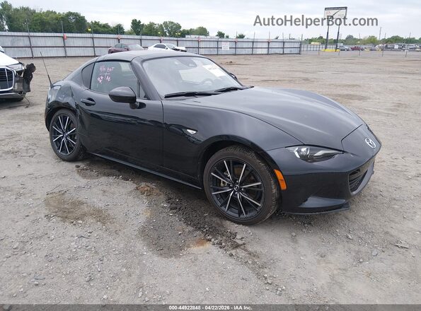 JM1NDAM79R0600455 2024 MAZDA MX-5 MIATA RF Black Przód prawy