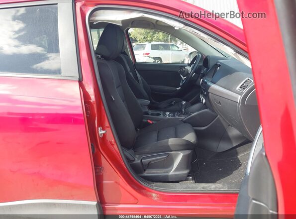 JM3KE2CYXG0629564 2016 MAZDA CX-5 Red Widok wnętrza z przodu