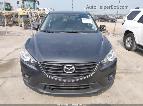 JM3KE2CYXG0861386 2016 MAZDA CX-5 Gray Widok zestawu wskaźników