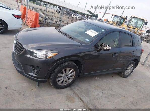 JM3KE2CYXG0861386 2016 MAZDA CX-5 Gray Widok wnętrza 360 stopni