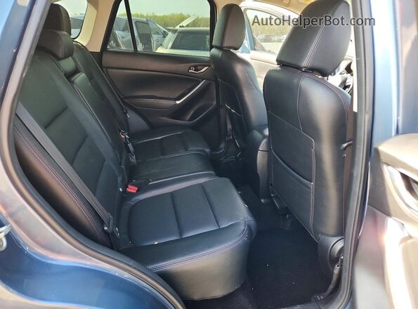 JM3KE2DYXG0813420 2016 MAZDA CX-5 Синий Вид задней части салона