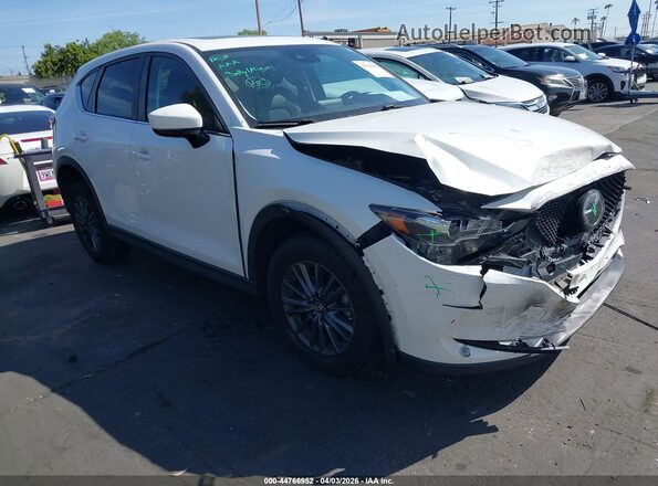 JM3KFACM1K0678150 2019 MAZDA CX-5 Белый Передняя правая четверть