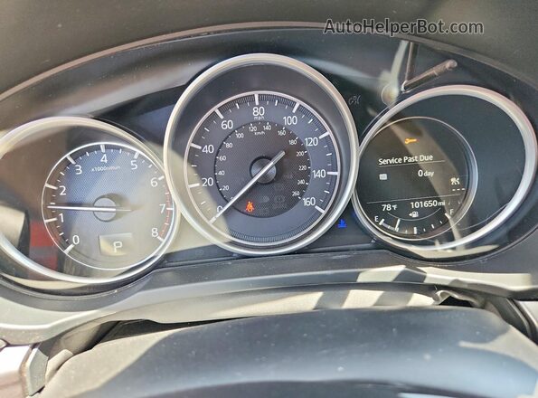 JM3KFACM2J1463563 2018 MAZDA CX-5 Red Widok zestawu wskaźników