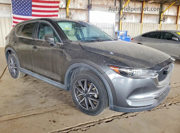 JM3KFACM3J1473177 2018 MAZDA CX-5 Gray Przód prawy