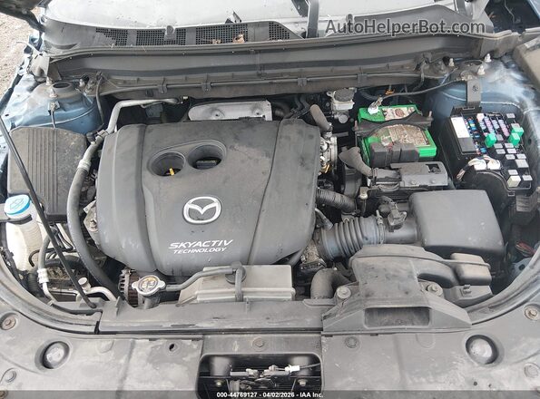 JM3KFACM7K1572117 2019 MAZDA CX-5 Blue Вид ззаду