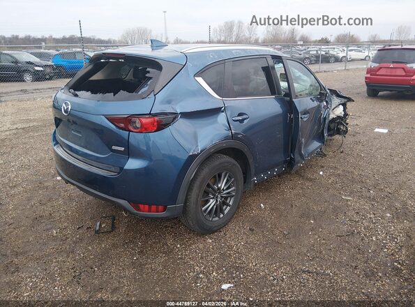 JM3KFACM7K1572117 2019 MAZDA CX-5 Blue Задня права чверть