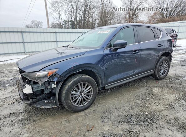 JM3KFACMXM0361132 2021 MAZDA CX-5 Black წინა მარცხენა ხედი სამი მეოთხედიდან