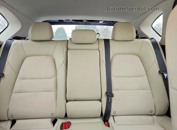 JM3KFACMXM0361132 2021 MAZDA CX-5 Black უკანა სავარძლების ხედი