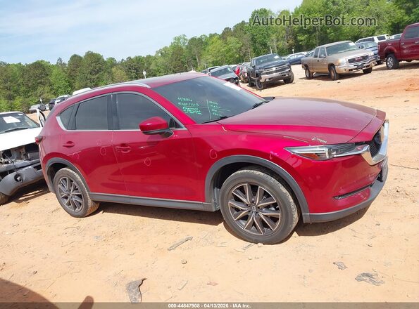JM3KFADL4H0208063 2017 MAZDA CX-5 Burgundy უკანა სალონის ხედი