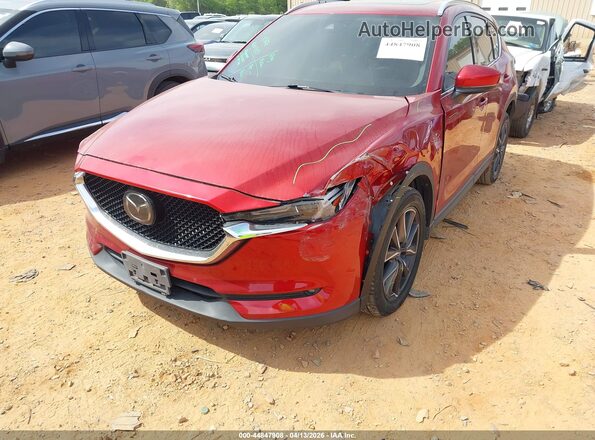 JM3KFADL4H0208063 2017 MAZDA CX-5 Burgundy წინა ხედი