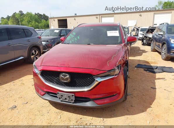 JM3KFADL4H0208063 2017 MAZDA CX-5 Burgundy ხელსაწყოთა პანელის ხედი