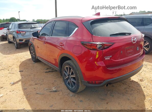 JM3KFADL4H0208063 2017 MAZDA CX-5 Burgundy უკანა მარცხენა