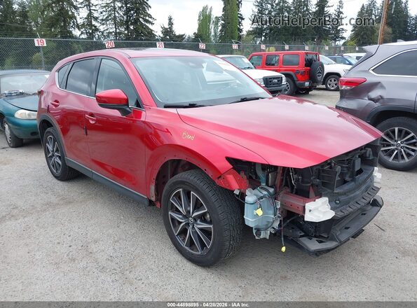 JM3KFADL5H0146799 2017 MAZDA CX-5 Red Przód prawy