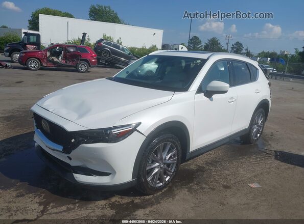 JM3KFADM1K1601187 2019 MAZDA CX-5 Белый Передняя левая четверть
