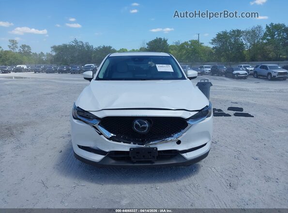 JM3KFADMXJ1344772 2018 MAZDA CX-5 White Widok zestawu wskaźników