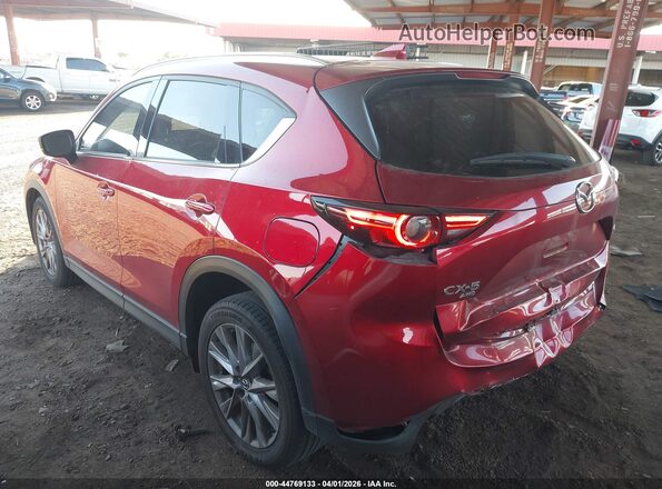 JM3KFBAYXM0442871 2021 MAZDA CX-5 Red Rear left
