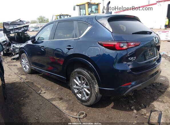 JM3KFBBL7R0406677 2024 MAZDA CX-5 Синий Задняя левая четверть