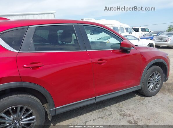 JM3KFBCL2H0151773 2017 MAZDA CX-5 Red Widok wnętrza z tyłu