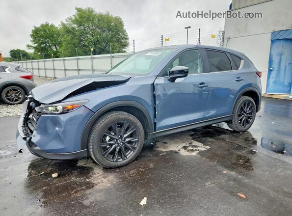 JM3KFBCL2R0460046 2024 MAZDA CX-5 Gray წინა მარცხენა ხედი სამი მეოთხედიდან