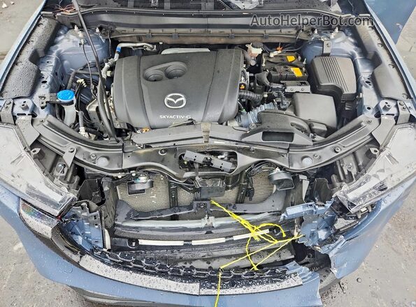 JM3KFBCL2R0460046 2024 MAZDA CX-5 Gray ძრავის განყოფილების ხედი