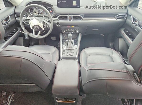 JM3KFBCL2R0460046 2024 MAZDA CX-5 Gray წინა პანელის ხედი