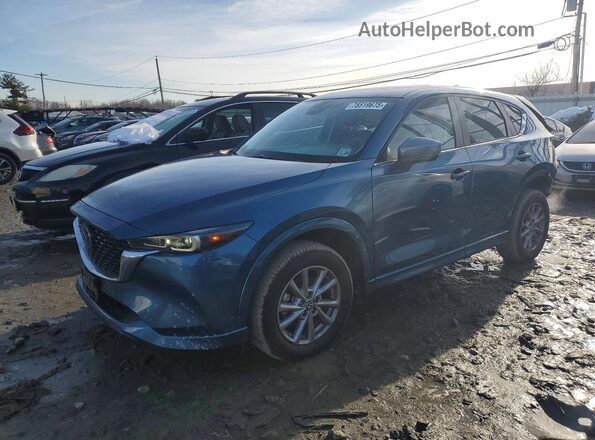 JM3KFBCL7R0426930 2024 MAZDA CX-5 Синий Передняя левая четверть