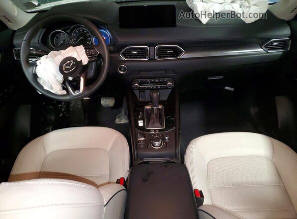 JM3KFBCL9S0605024 2025 MAZDA CX-5 White Вид панелі приладів