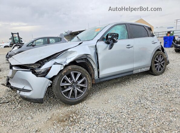 JM3KFBCM0J0412641 2018 MAZDA CX-5 Silver Առջևի ձախ երեք քառորդ տեսարան