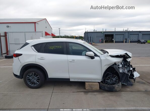 JM3KFBCM0M0488445 2021 MAZDA CX-5 White უკანა სალონის ხედი