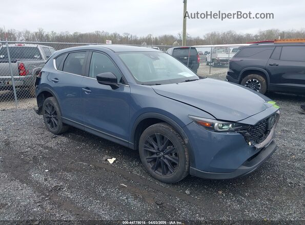 JM3KFBCM0N1557601 2022 MAZDA CX-5 Синий Передняя правая четверть